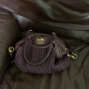 Barely used coach bag.